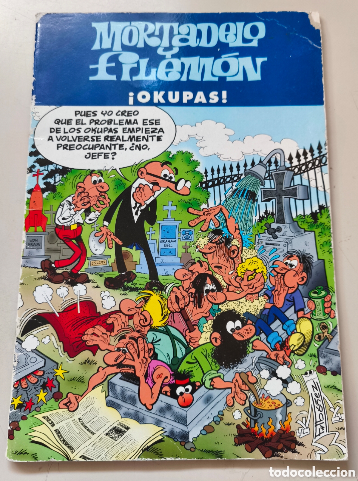 Tebeos: Mortadelo y Filem&oacute;n &iexcl; Okupas &iexcl; Ediciones B,S.A. 2003 Ib&aacute;&ntilde;ez Edici&oacute;n Especial Prensa