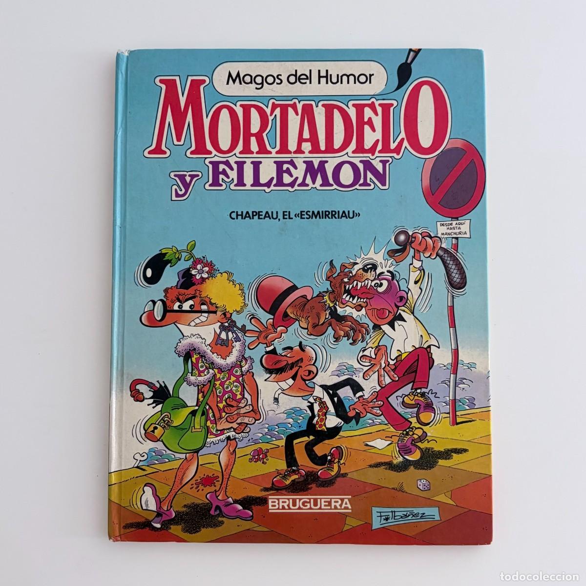 BDs: Comic Tebeo Magos del Humor Mortadelo y Filemon CHAPEAU EL ESMIRRIAU 1985 1&ordf; Ed.