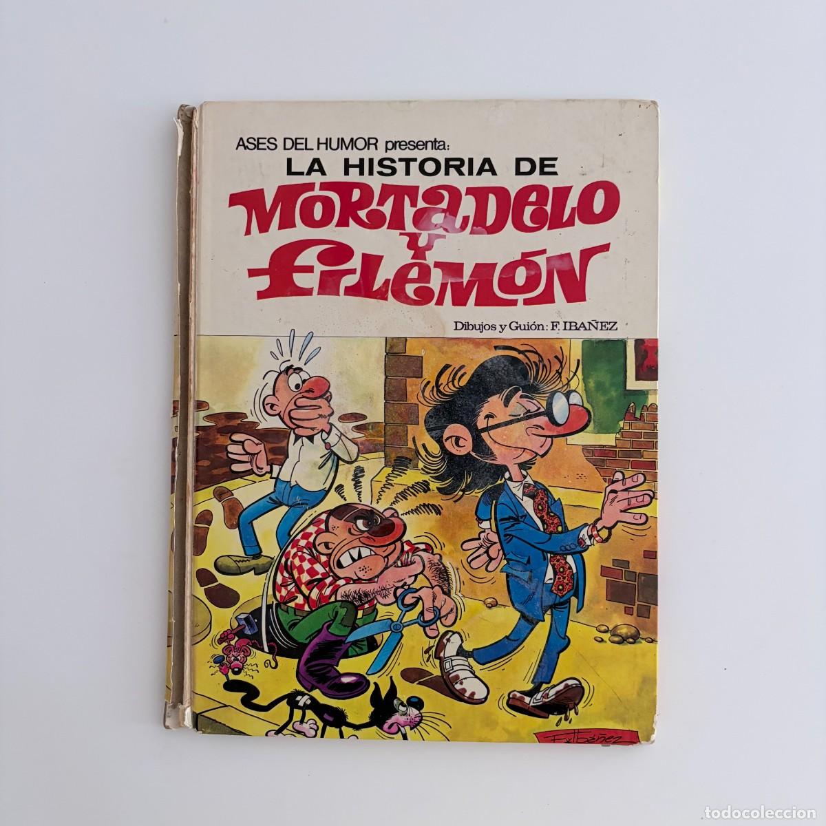 Tebeos: Comic Tebeo Ases del humor La historia de Mortadelo y Filemon 1971 Bruguera