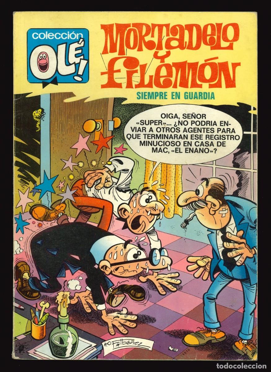 Tebeos: COLECCI&Oacute;N OL&Eacute; - BRUGUERA / N&Uacute;MERO 117 (MORTADELO Y FILEM&Oacute;N) 1&ordf; EDICI&Oacute;N