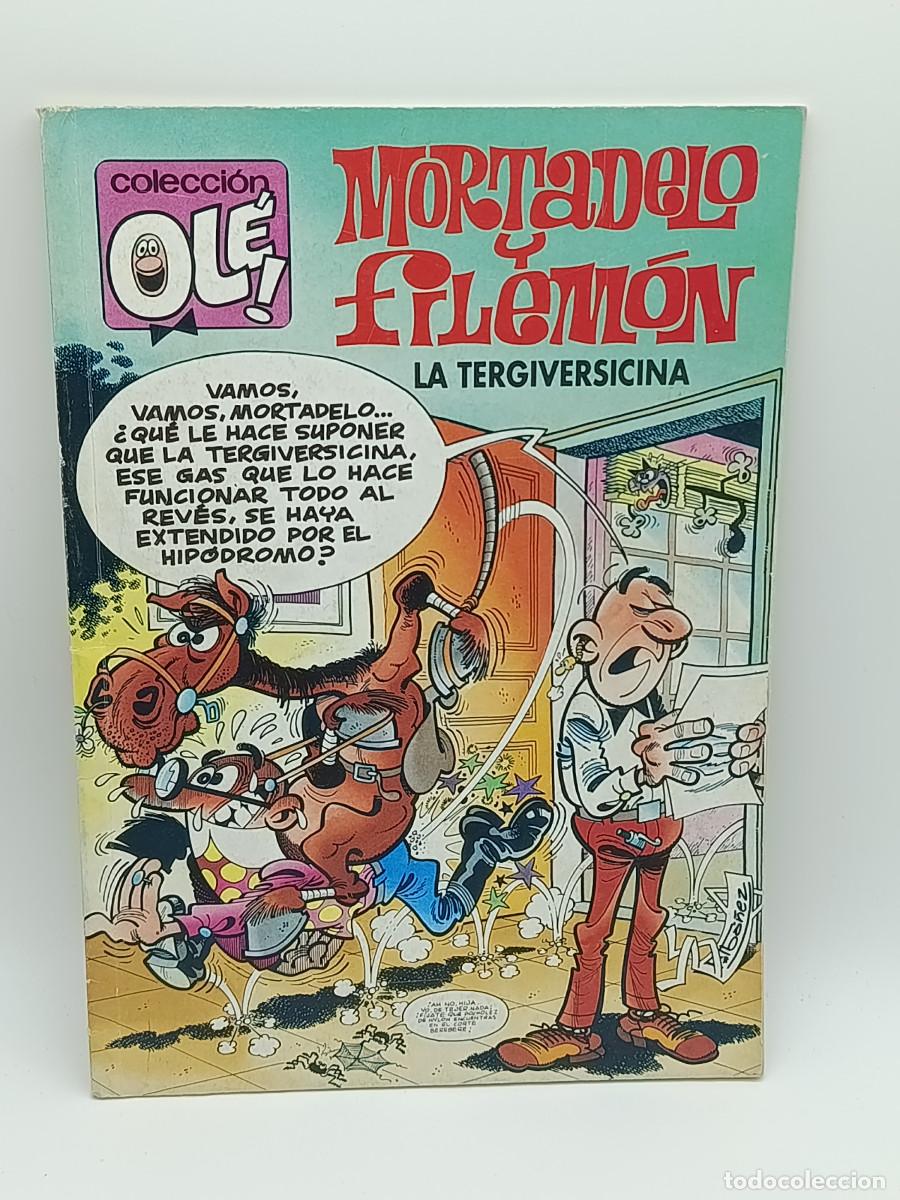 Tebeos: COMIC OLE N&ordm;401. MORTADELO Y FILEMON LA TERGIVERSICINA. 1992. MYJ.