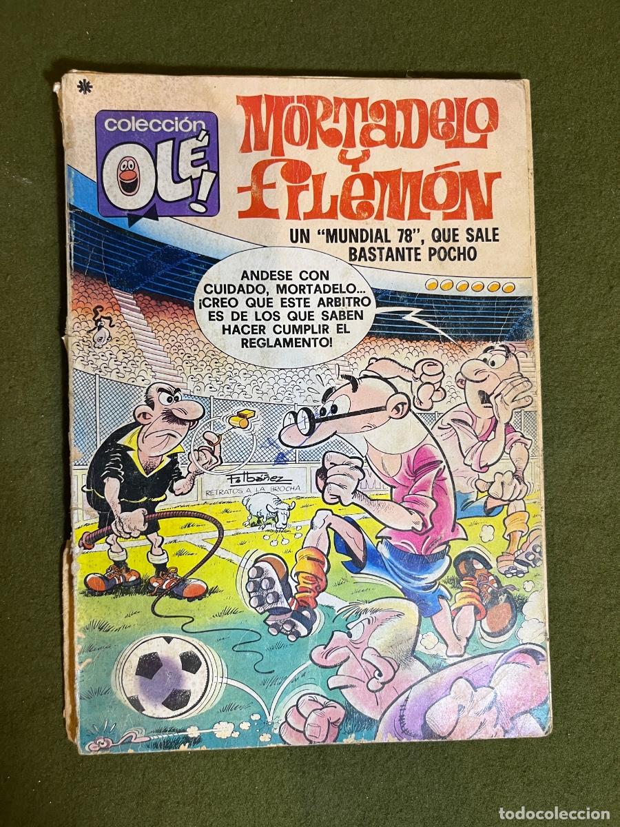Tebeos: Mortadelo y Filem&oacute;n: Un Mundial 78 que sale bastante pocho &ndash; Colecci&oacute;n Ol&eacute; n&ordm; 149 &ndash; 1&ordf; Edici&oacute;n Brugu