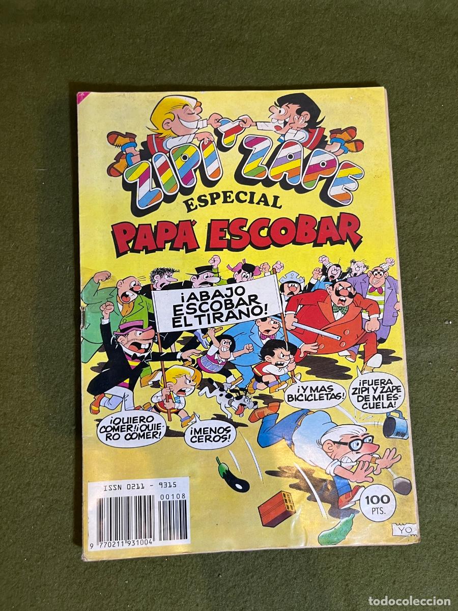 Tebeos: Zipi y Zape Especial &rdquo;Pap&aacute; Escobar&rdquo; n&ordm; 108 &ndash; A&ntilde;o XI &ndash; Editorial Bruguera 1982 &ndash; Completo