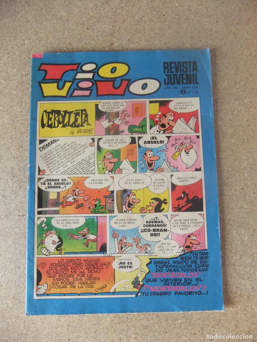 Tebeos: TIO VIVO N&ordm; 538 EDITORIAL BRUGUERA