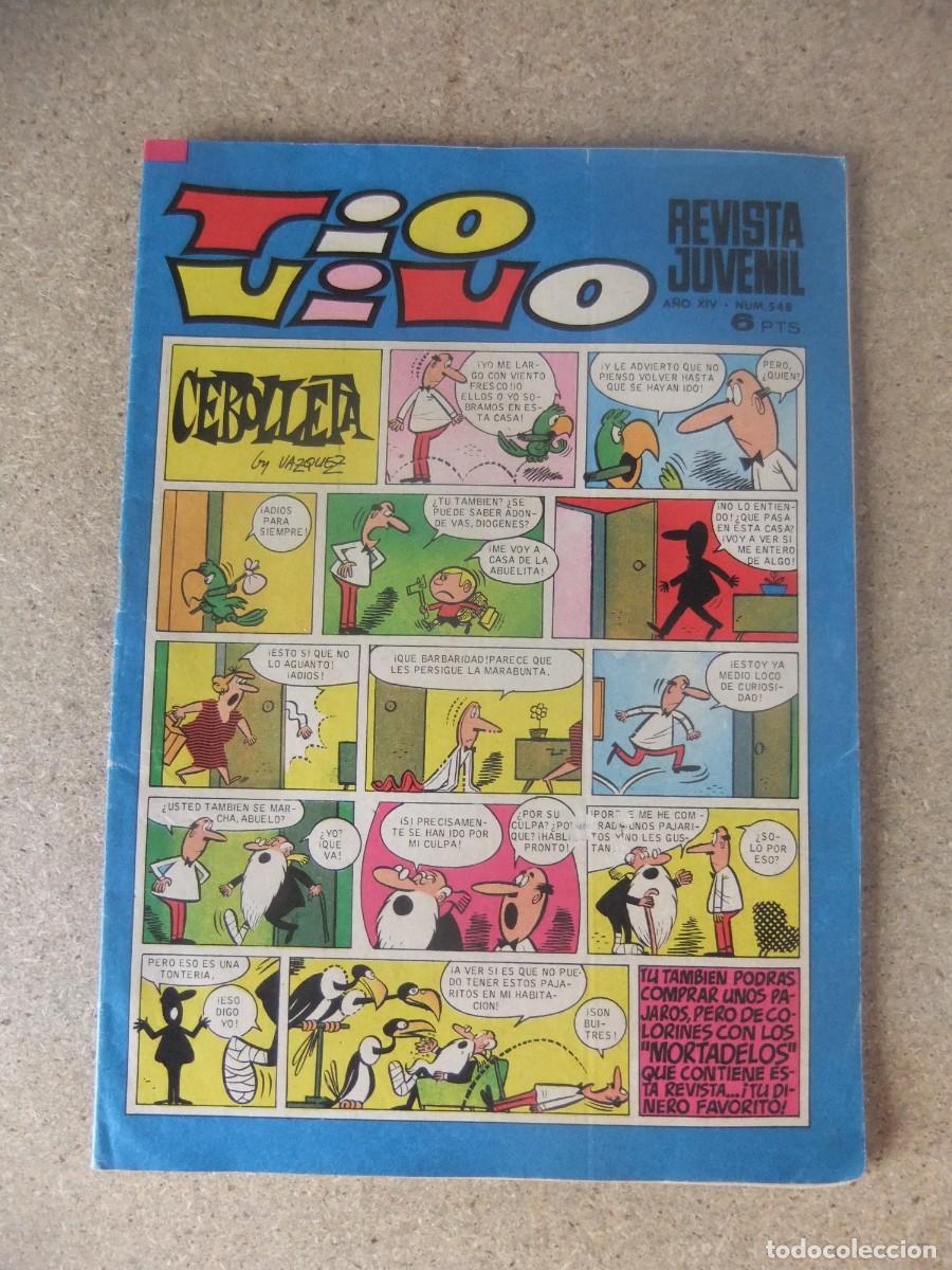 Tebeos: TIO VIVO N&ordm; 548 EDITORIAL BRUGUERA