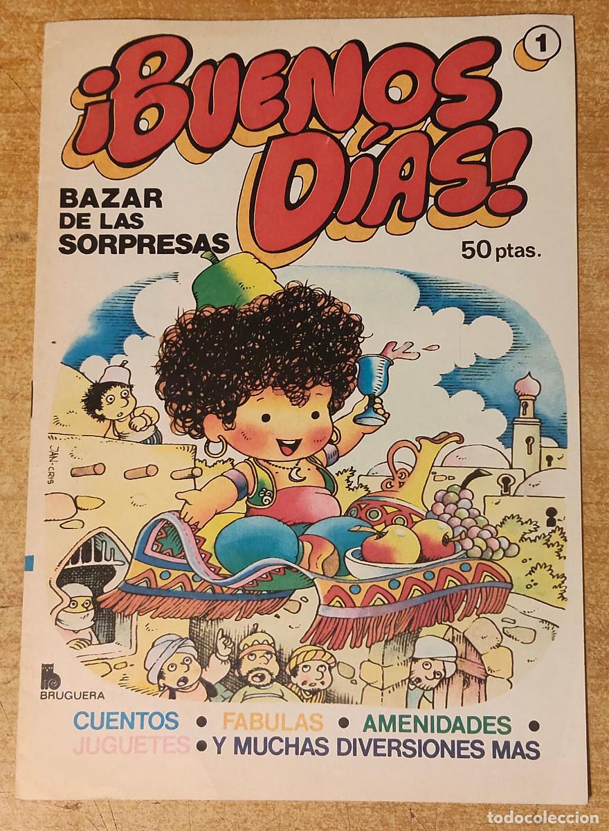 Tebeos: &iexcl;BUENOS D&Iacute;AS! - BAZAR DE LAS SORPRESAS - EDITORIAL BRUGUERA - N&ordm; 1