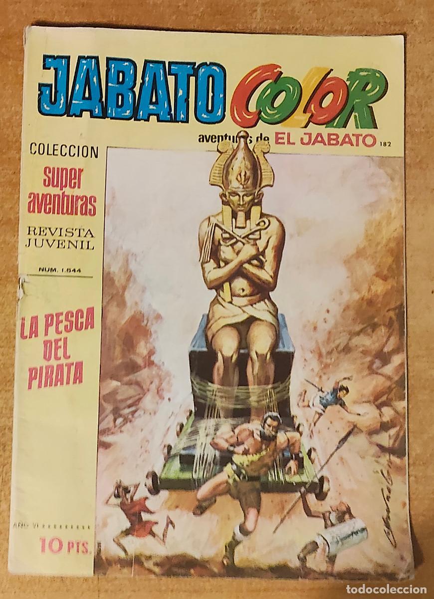 Tebeos: Jabato color, 182: la pesca del pirata, 1973, Bruguera
