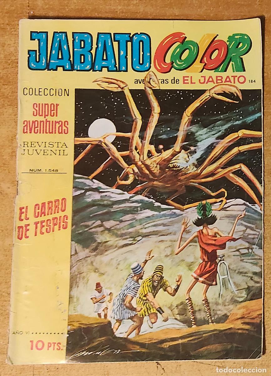 Tebeos: Jabato color, 184: el carro de Tespis, 1973, Bruguera