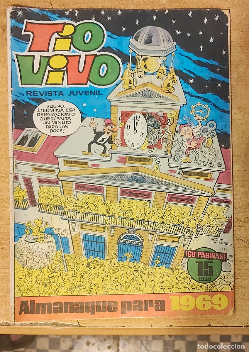 Tebeos: T&Iacute;O VIVO - ALMANAQUE PARA 1969 - BRUGUERA