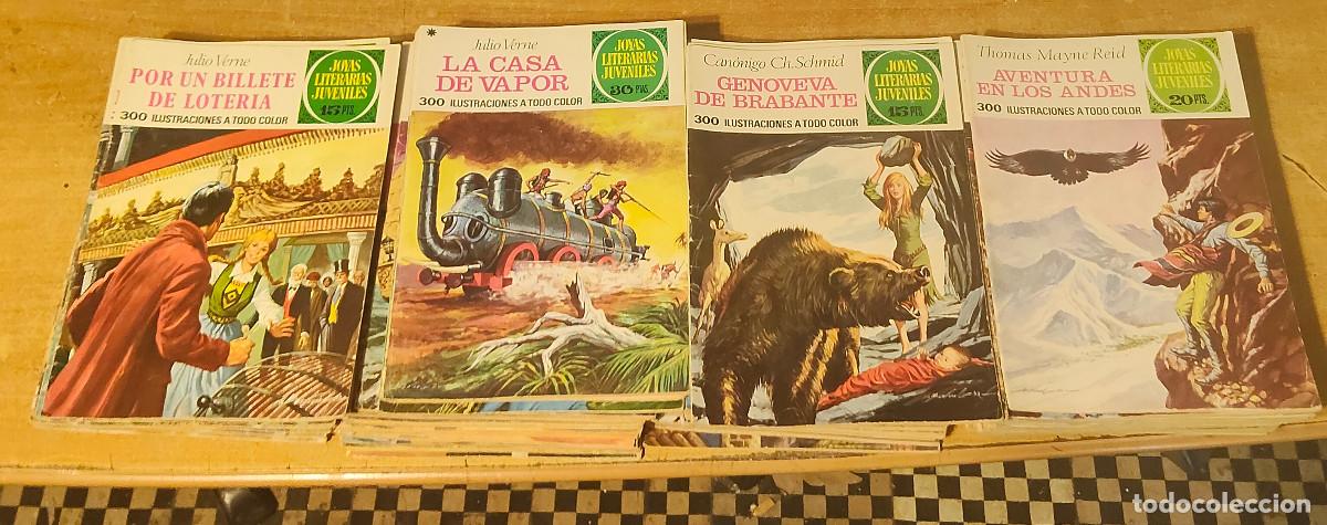 Tebeos: lote de 94 ejemplares de comic - JOYAS LITERARIAS JUVENILES - BRUGUERA A&Ntilde;O 1977