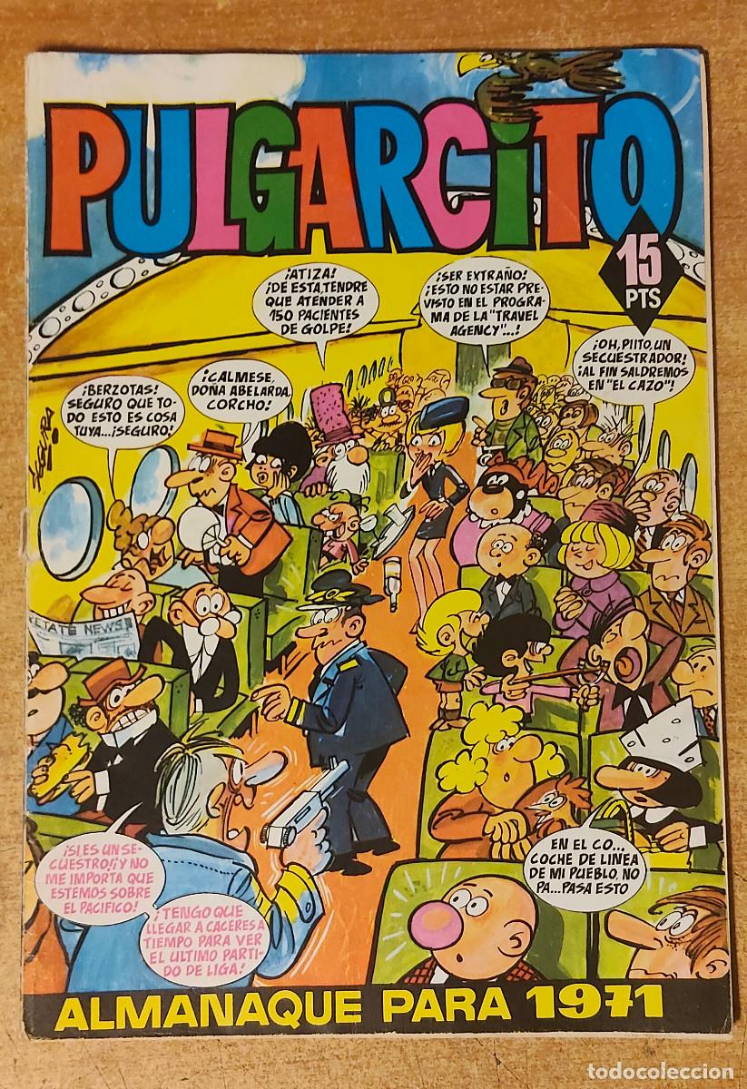 Tebeos: PULGARCITO - ALMANAQUE PARA 1971 - CON EL SHERIFF KING - EDITORIAL BRUGUERA - A&Ntilde;O 1970.