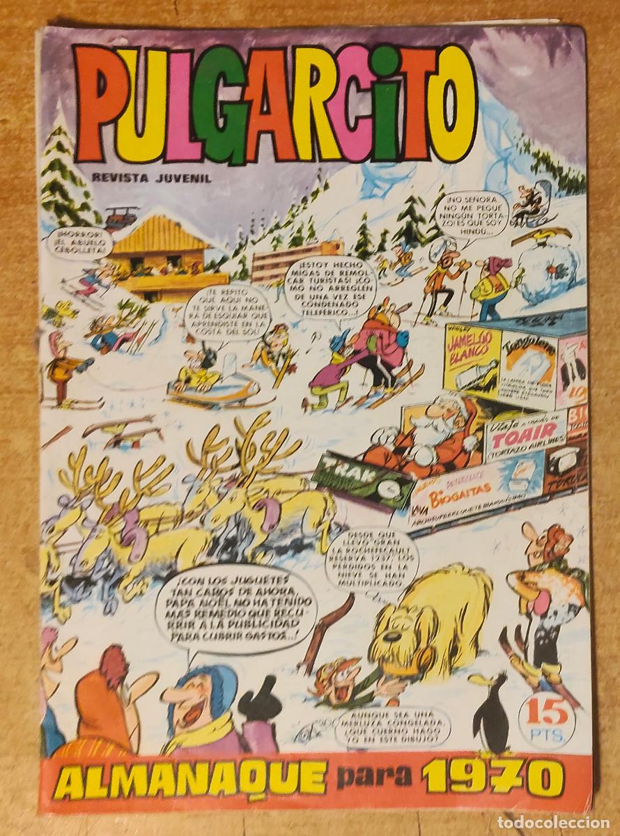 Tebeos: PULGARCITO. ALMANAQUE PARA 1970. BRUGUERA