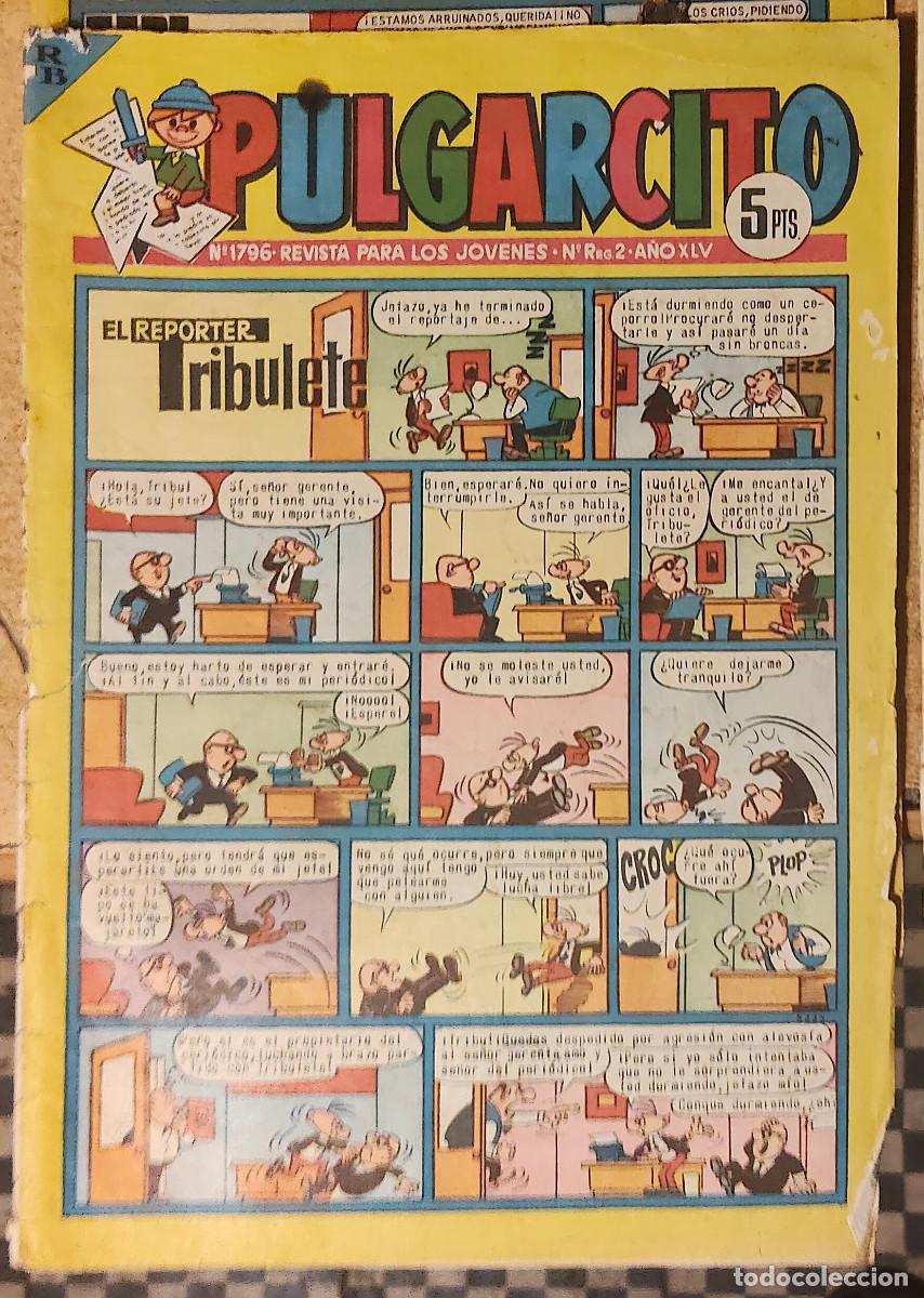 Tebeos: Pulgarcito, publicada por la Editorial Bruguera el 4 de octubre de 1965