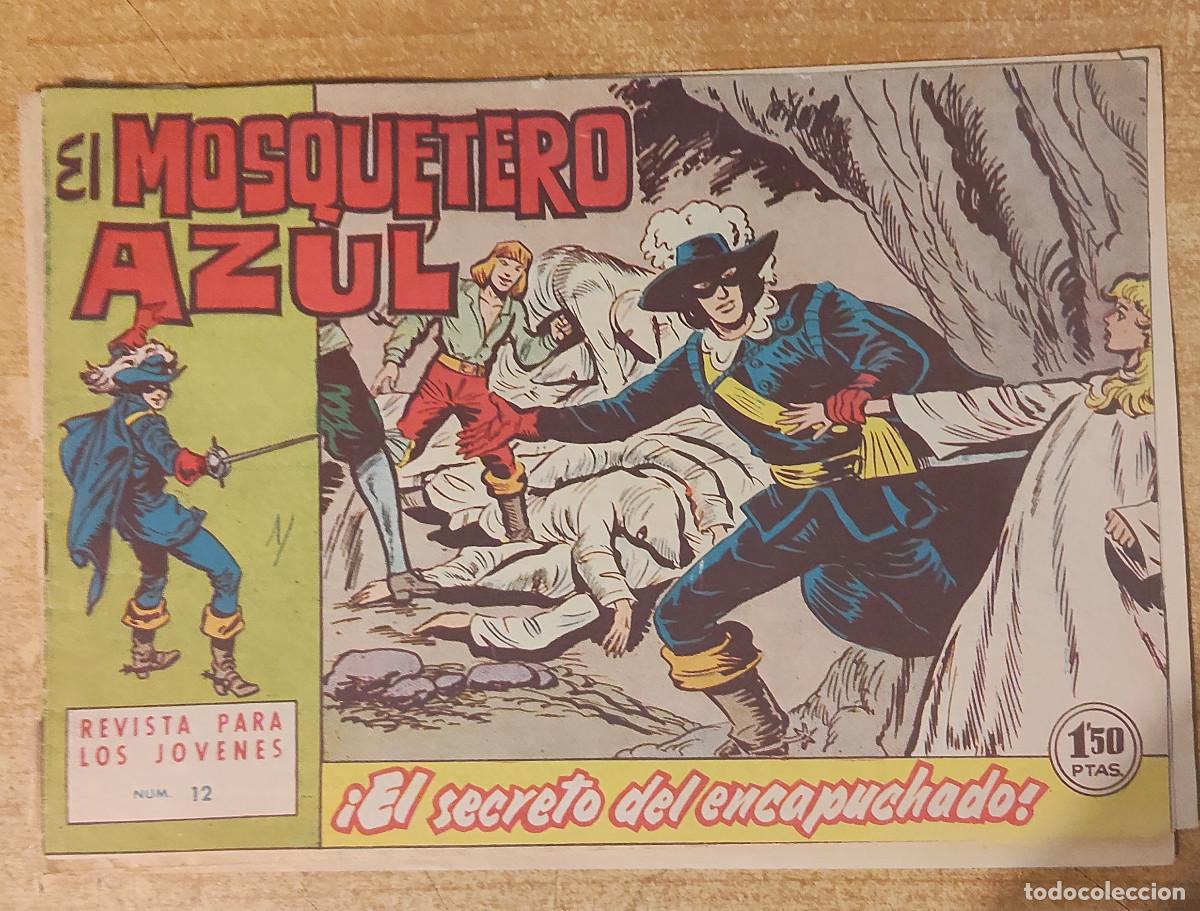 Tebeos: El Mosquetero Azul N&ordm; 12 Editorial Bruguera 1962