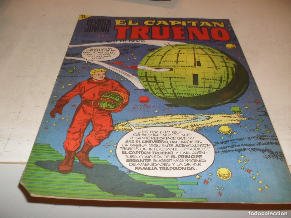 Tebeos: CAPITAN TRUENO EXTRA N&ordm; 419,ACERO CONTRA ACERO,DE F.MAN,DE 427.BRUGUERA,1960