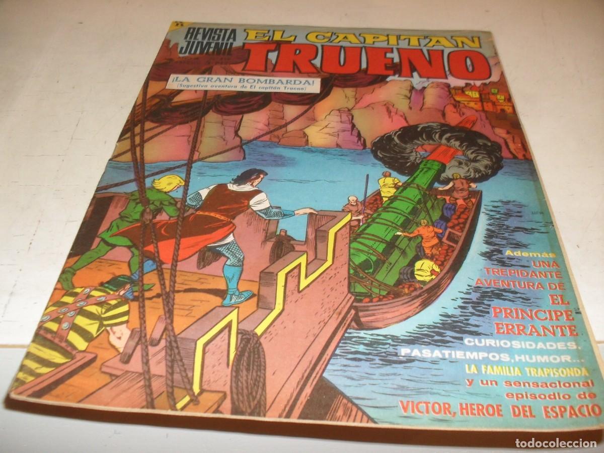 Tebeos: CAPITAN TRUENO EXTRA N&ordm; 418,LA GRAN BOMBARDA&iexcl;,DE F.MAN,DE 427.BRUGUERA,1960