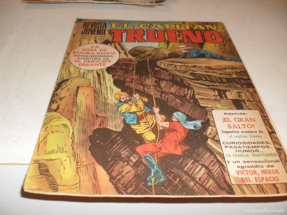 Tebeos: CAPITAN TRUENO EXTRA N&ordm; 414,CON LA FAMILIA TRAPISONDA,DE IBA&Ntilde;EZ,DE 427.BRUGUERA,1960