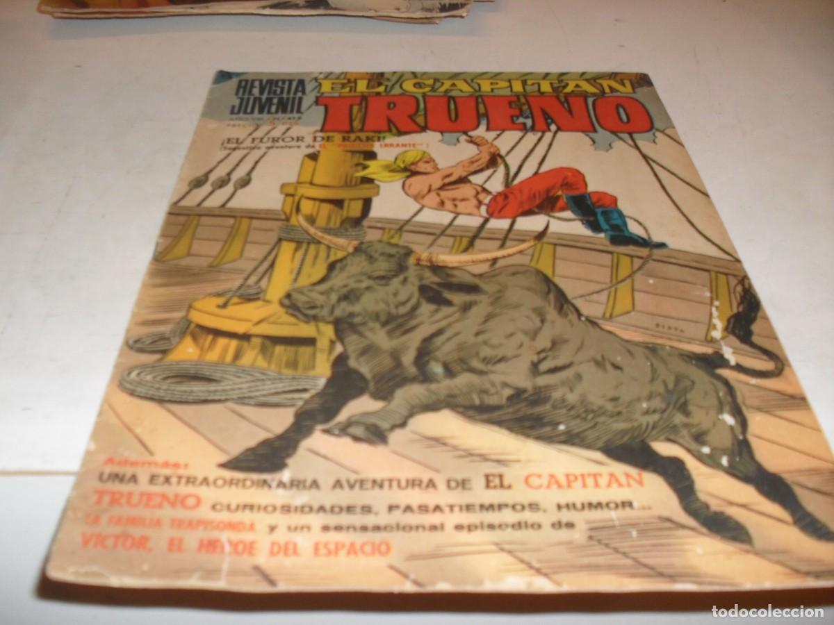Tebeos: CAPITAN TRUENO EXTRA N&ordm; 412,CON LA FAMILIA TRAPISONDA,DE IBA&Ntilde;EZ,DE 427.BRUGUERA,1960