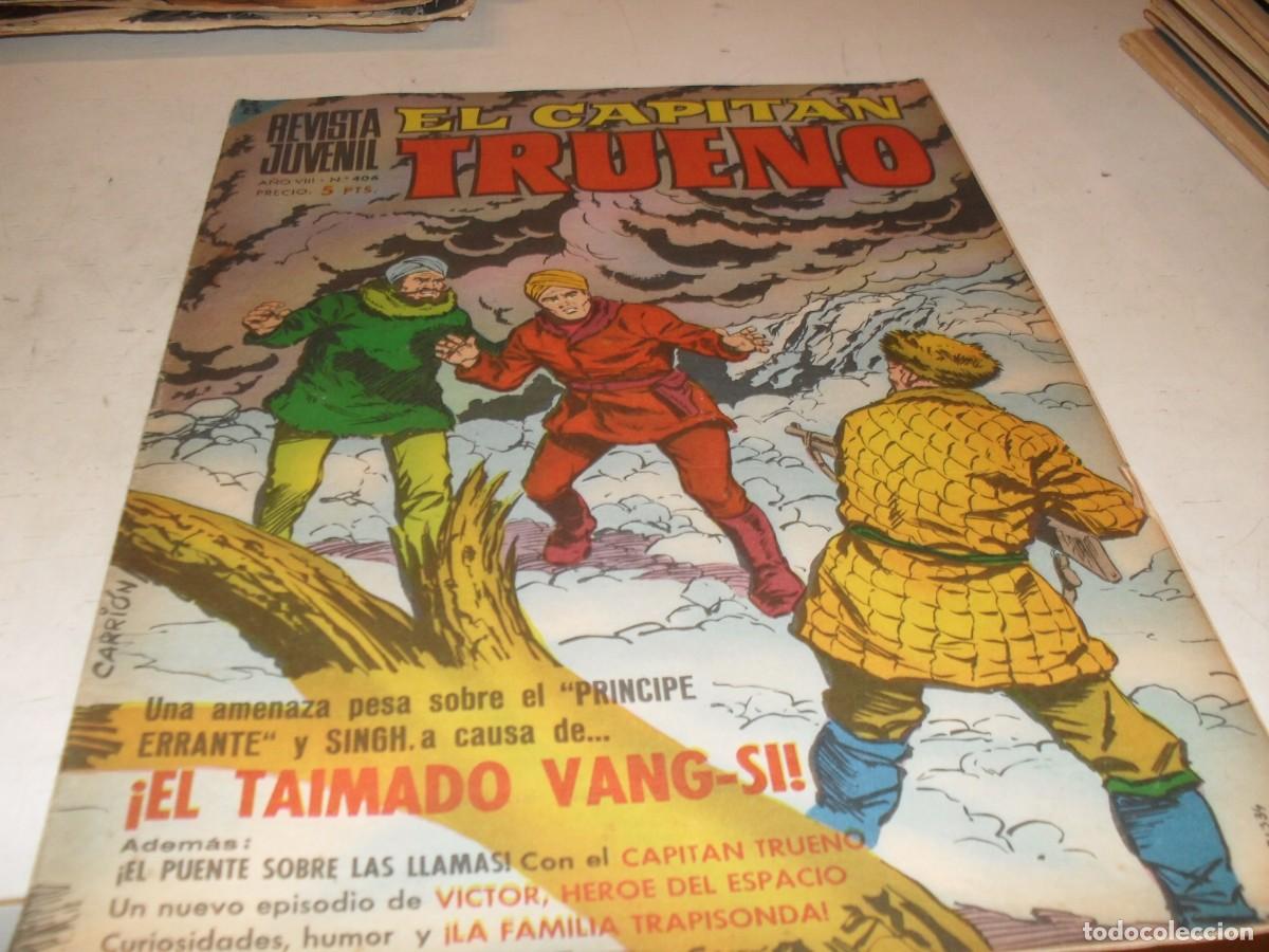 Tebeos: CAPITAN TRUENO EXTRA N&ordm; 406,CON LA FAMILIA TRAPISONDA,DE IBA&Ntilde;EZ,DE 427.BRUGUERA,1960