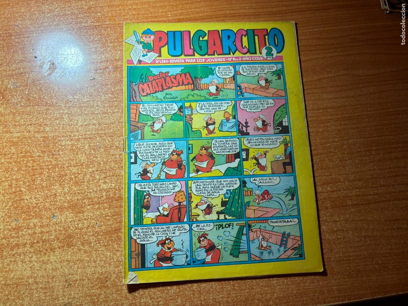 Tebeos: PULGARCITO N&ordm; 1384 EDITORIAL BRUGUERA