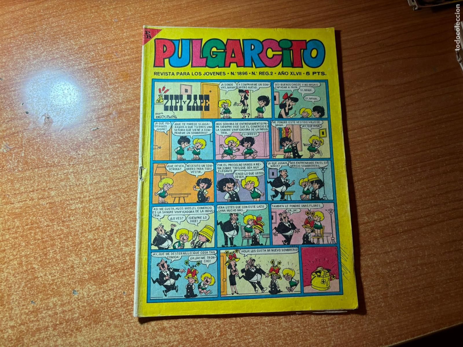Tebeos: PULGARCITO N&ordm; 1896 EDITORIAL BRUGUERA