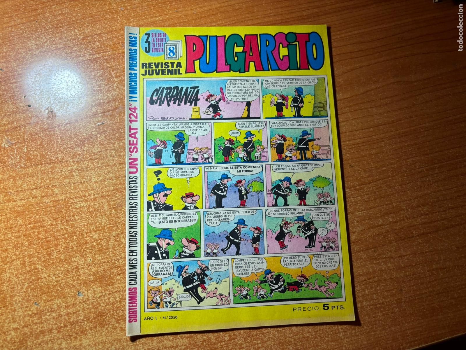 Tebeos: PULGARCITO N&ordm; 2050 EDITORIAL BRUGUERA