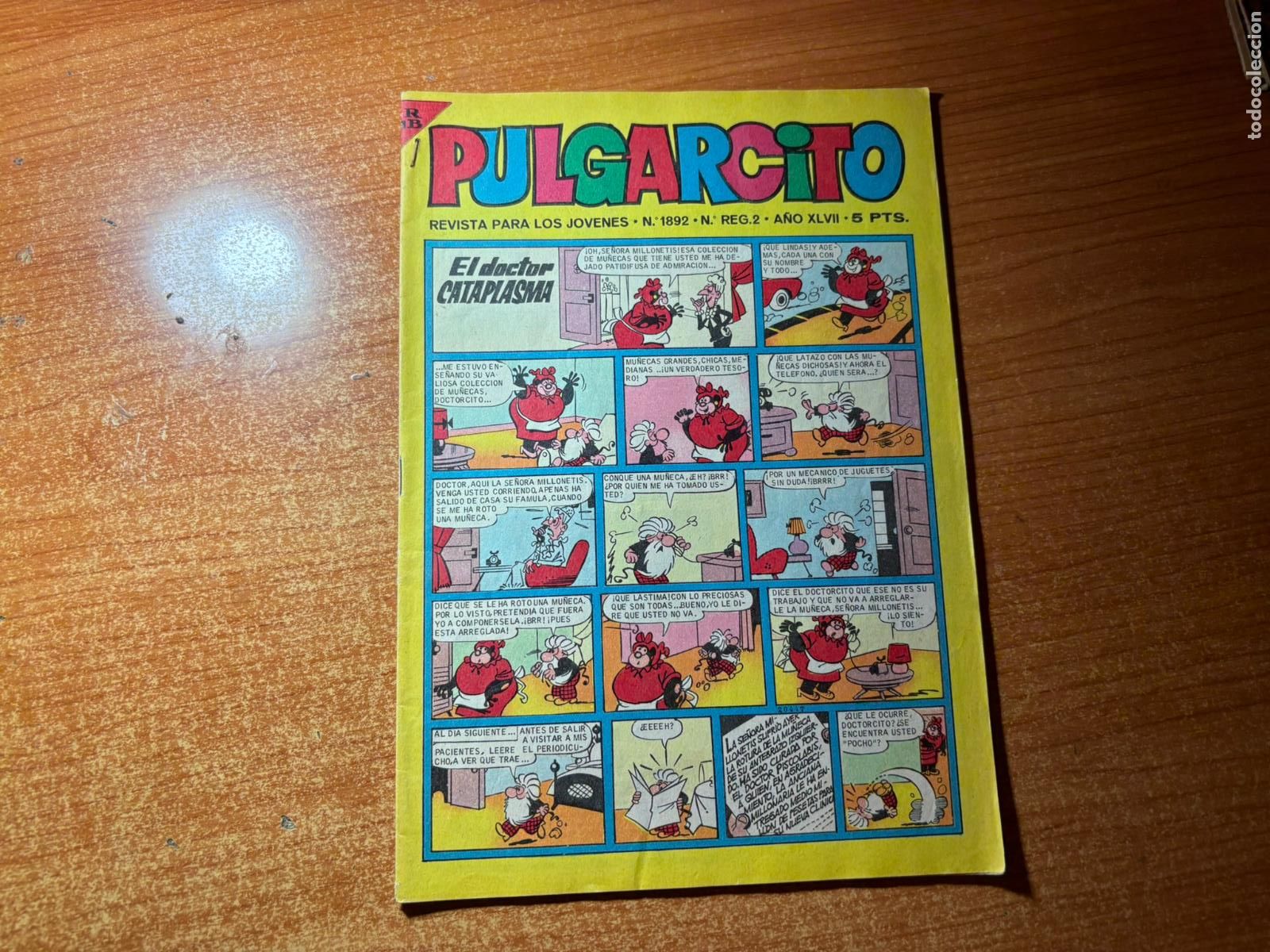 Tebeos: PULGARCITO N&ordm; 1892 EDITORIAL BRUGUERA