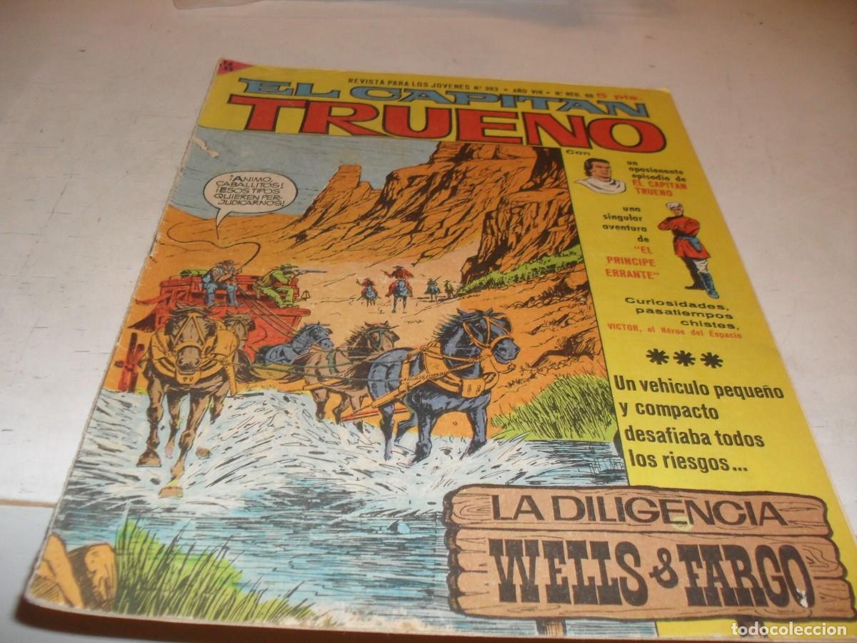 Tebeos: CAPITAN TRUENO EXTRA N&ordm; 393,CON BUGS BUNNY EN CONTRAPORTADA,DE 427.BRUGUERA,1960