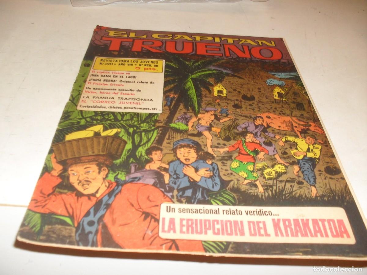 Tebeos: CAPITAN TRUENO EXTRA N&ordm; 381,CON EL PRINCIPE ERRANTE,DE CARRION,DE 427.BRUGUERA,1960