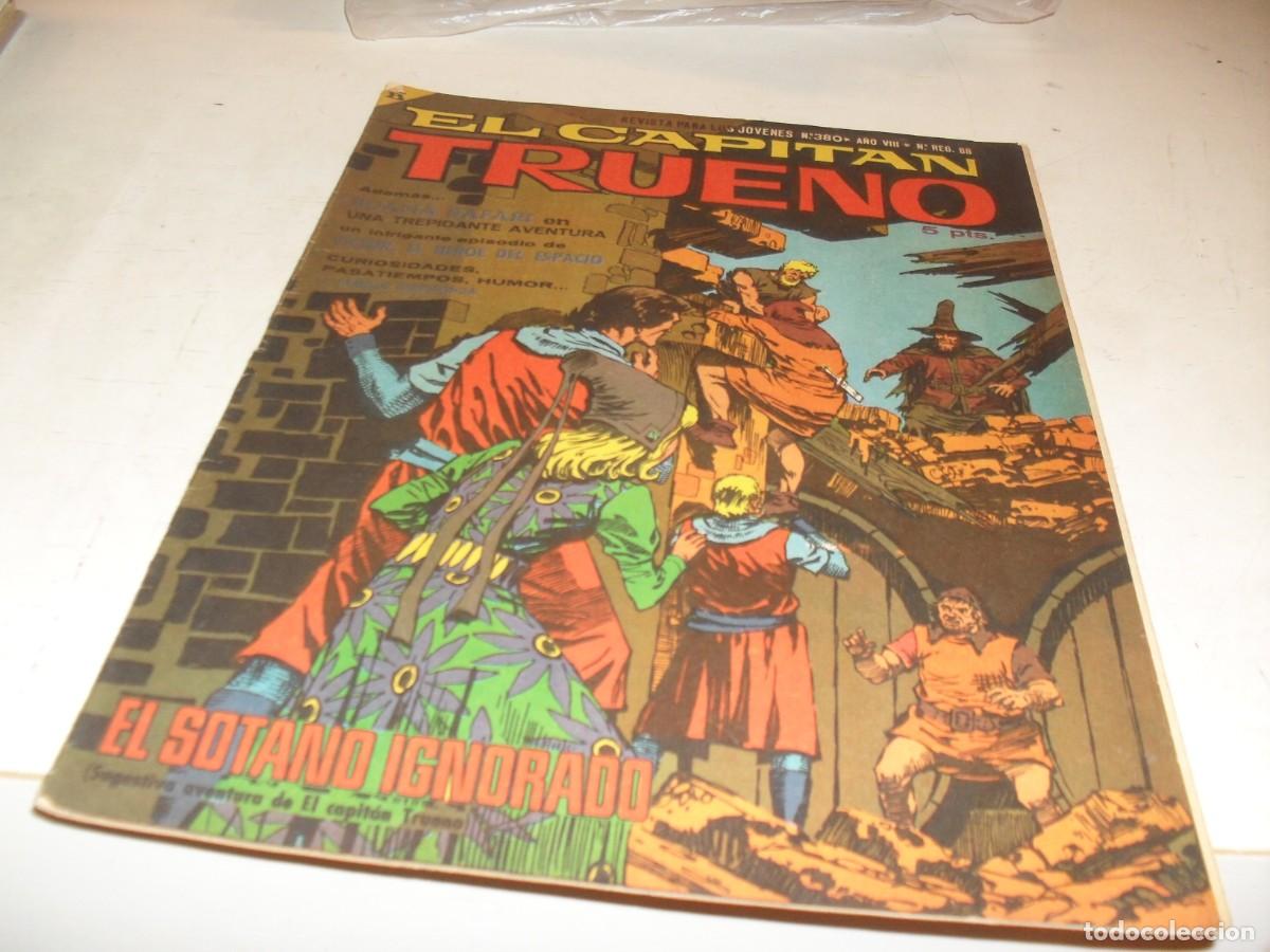 Tebeos: CAPITAN TRUENO EXTRA N&ordm; 380,CON LA FAMILIA TRAPISONDA,DE IBA&Ntilde;EZ,DE 427.BRUGUERA,1960