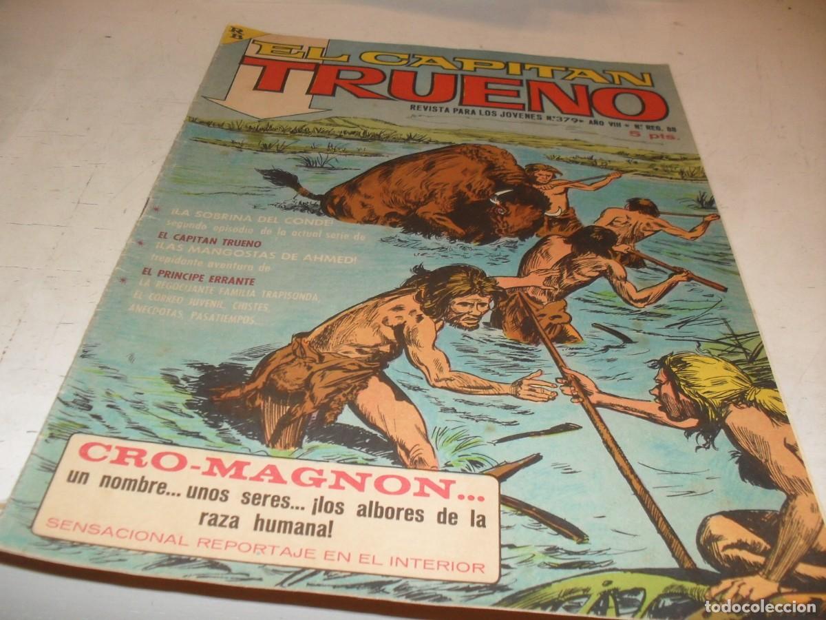 Tebeos: CAPITAN TRUENO EXTRA N&ordm; 379,CON LA FAMILIA TRAPISONDA,DE IBA&Ntilde;EZ,DE 427.BRUGUERA,1960