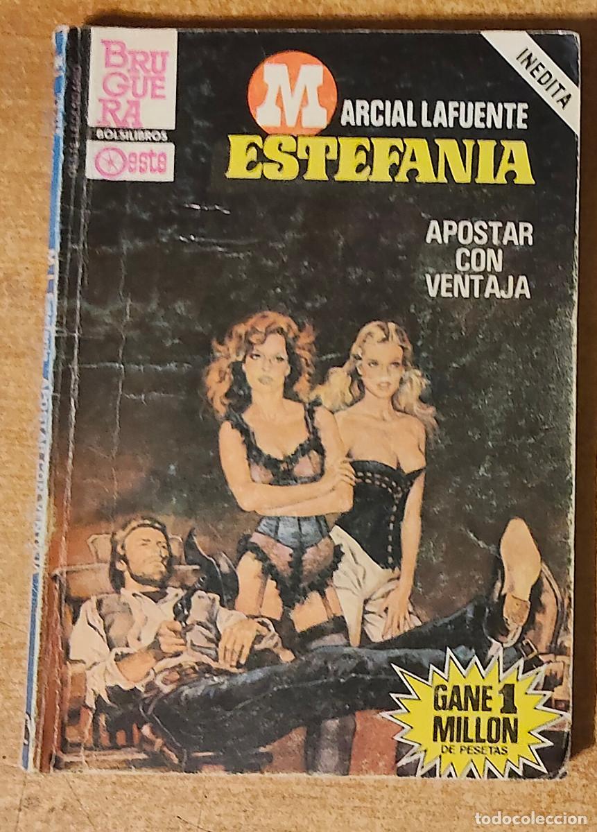 Tebeos: libro bolsillo - novelas pulp - Ed. Bruguera - titulado estefania - apostar con ventaja - Policiaca