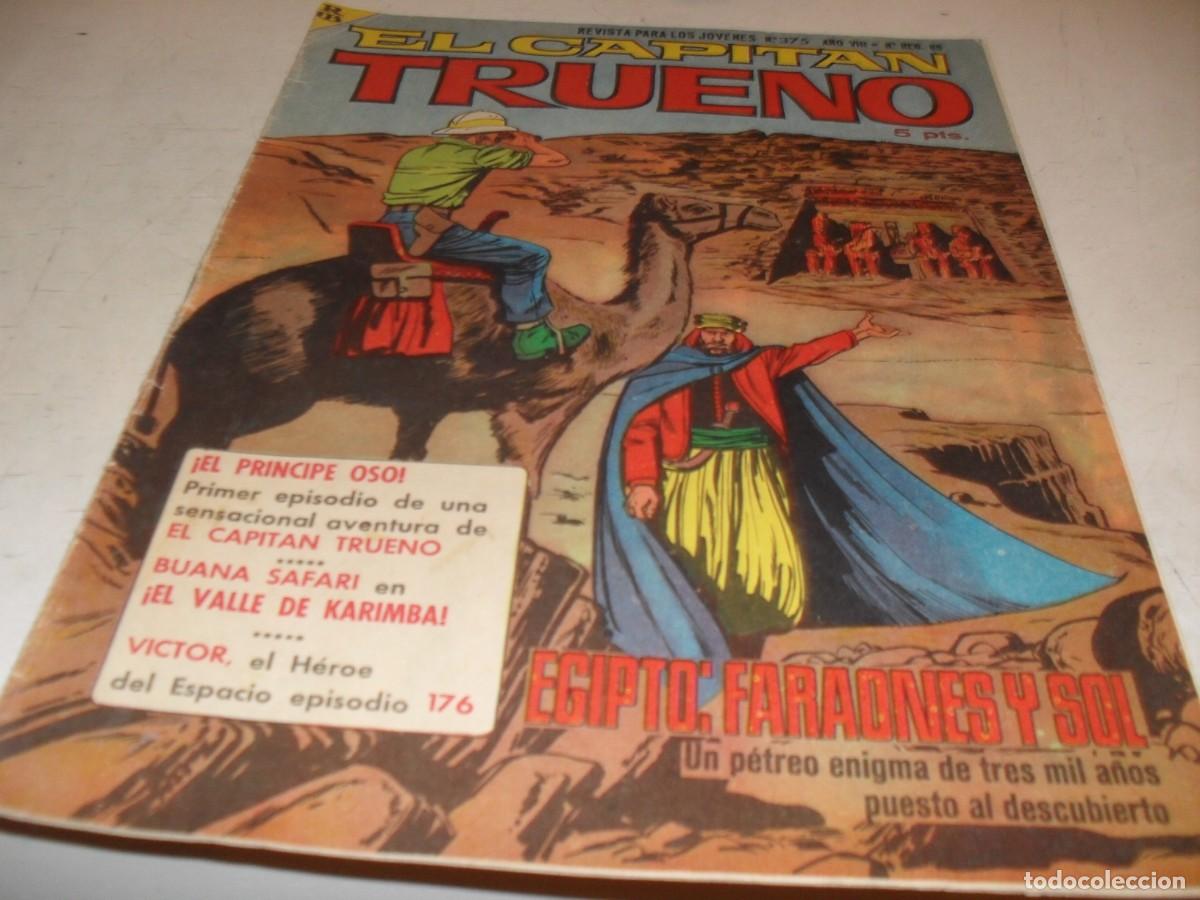 Tebeos: CAPITAN TRUENO EXTRA N&ordm; 375,CON LA FAMILIA TRAPISONDA,DE IBA&Ntilde;EZ,DE 427.BRUGUERA,1960