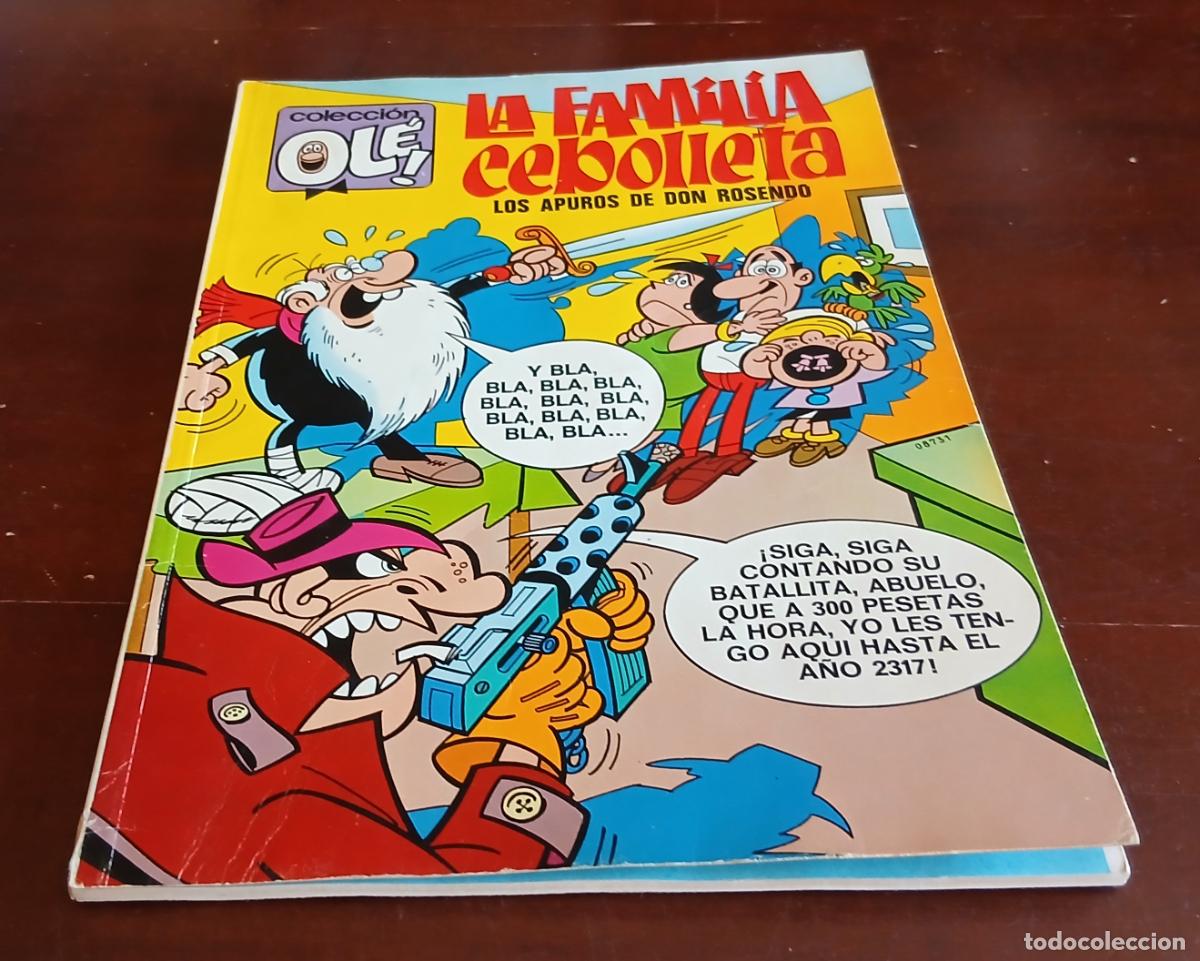 Tebeos: OLE N&ordm; 59 - LA FAMILIA CEBOLLETA - LOS APUROS DE DON ROSENDO - 1&ordf; EDICION