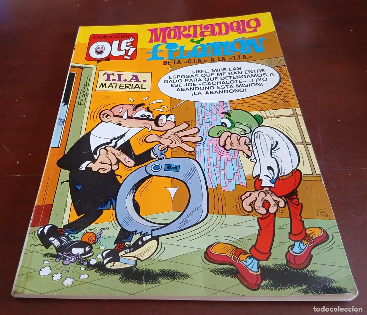 Tebeos: OLE N&ordm; 104 - MORTADELO Y FILEMON - DE LA C.I.A A LA T.I.A - 1&ordf; EDICION