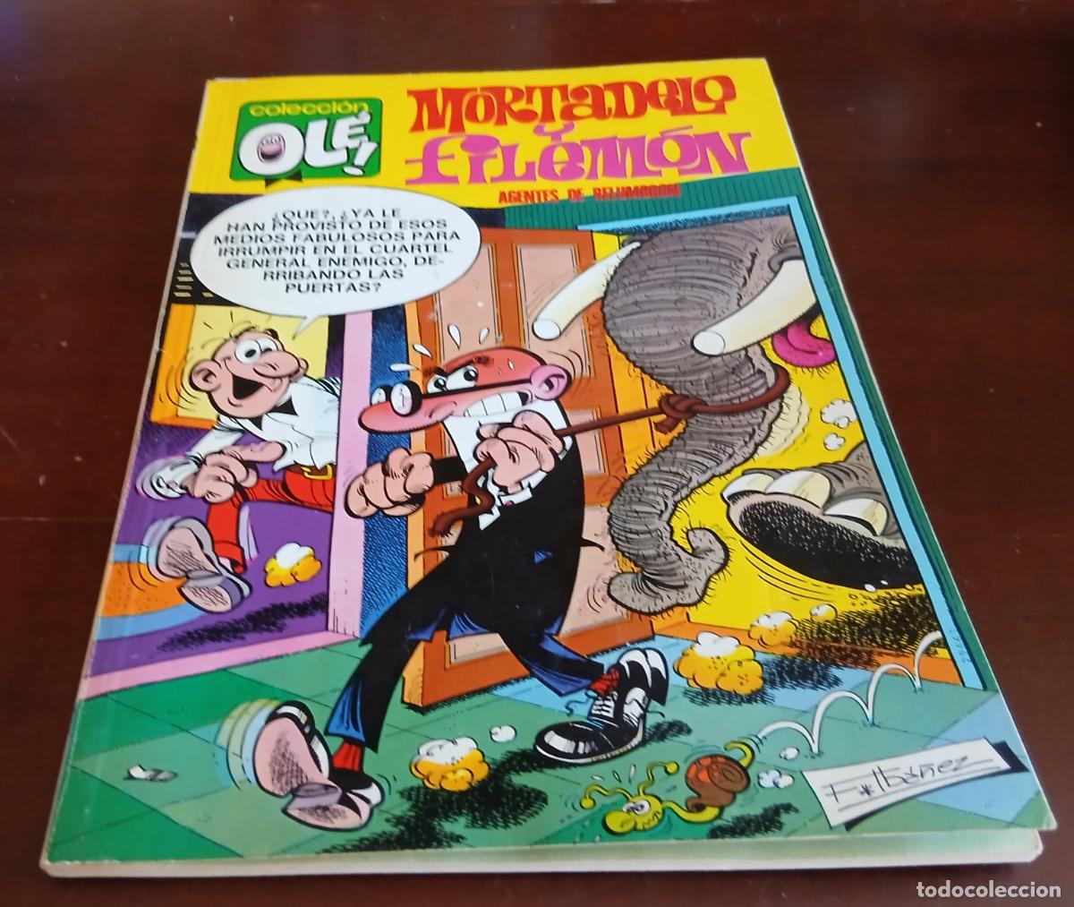 Tebeos: OLE N&ordm; 108 - MORTADELO Y FILEMON - AGENTES DE RELUMBRON - 1&ordf; EDICION