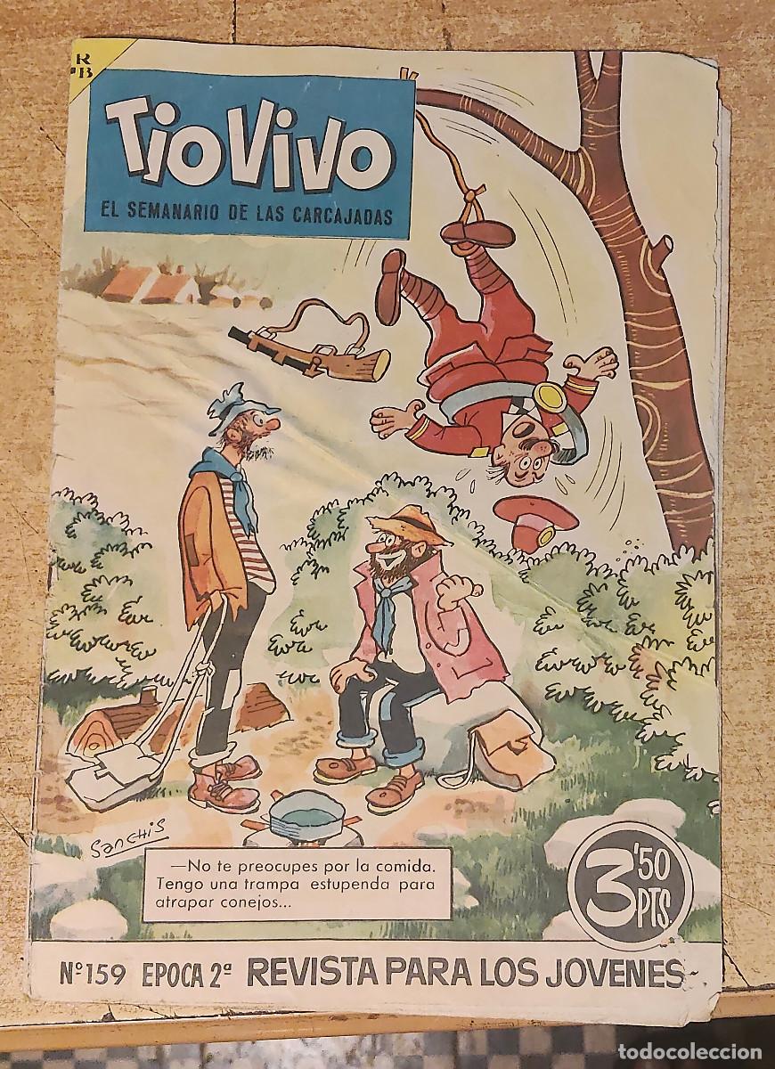 Tebeos: comic 159 T&iacute;o Vivo, publicado por la Editorial Bruguera - a&ntilde;o 1964.