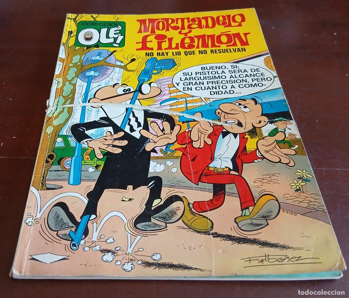 Tebeos: OLE N&ordm; 28 - MORTADELO Y FILEMON - NO HAY LIO QUE NO RESUELVAN - 1&ordf; EDICION - BRUGUERA