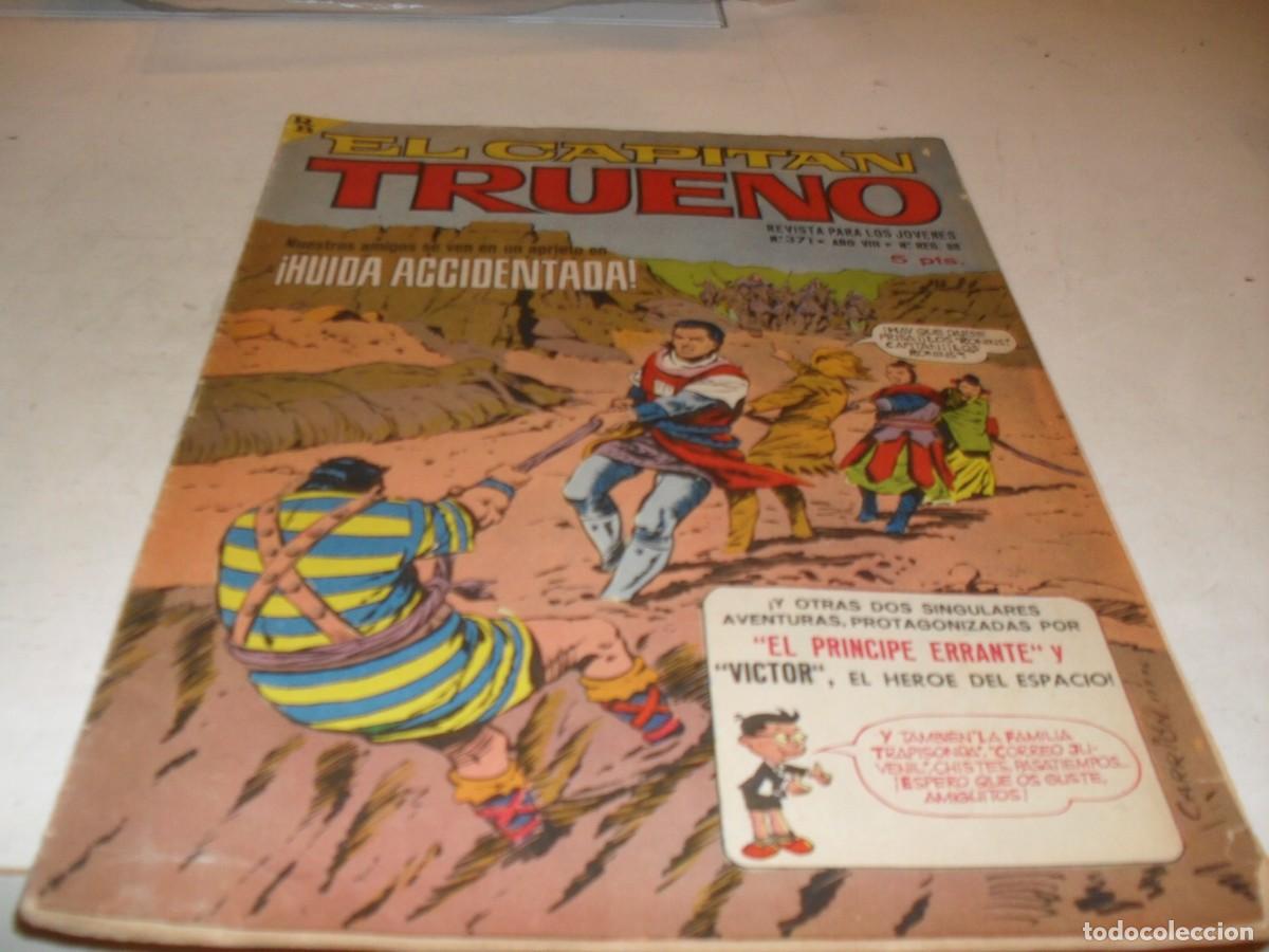 Tebeos: CAPITAN TRUENO EXTRA N&ordm; 371,CON LA FAMILIA TRAPISONDA,DE IBA&Ntilde;EZ,DE 427.BRUGUERA,1960
