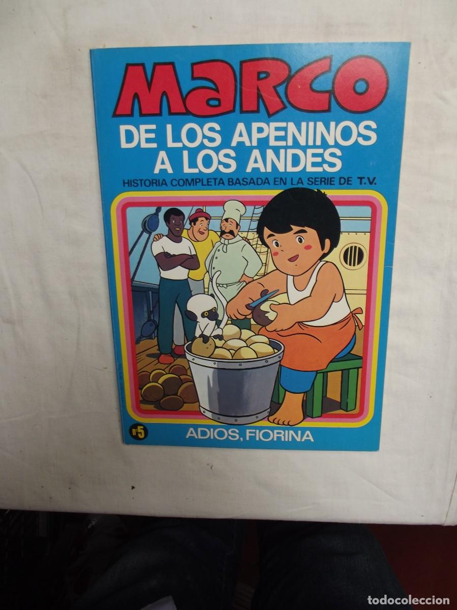 Tebeos: MARCO DE LOS APENINOS A LOS ANDES N&ordm; 5 ADIOS FIORINA