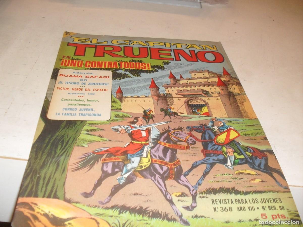 Tebeos: CAPITAN TRUENO EXTRA N&ordm; 368,CON LA FAMILIA TRAPISONDA,DE IBA&Ntilde;EZ,DE 427.BRUGUERA,1960