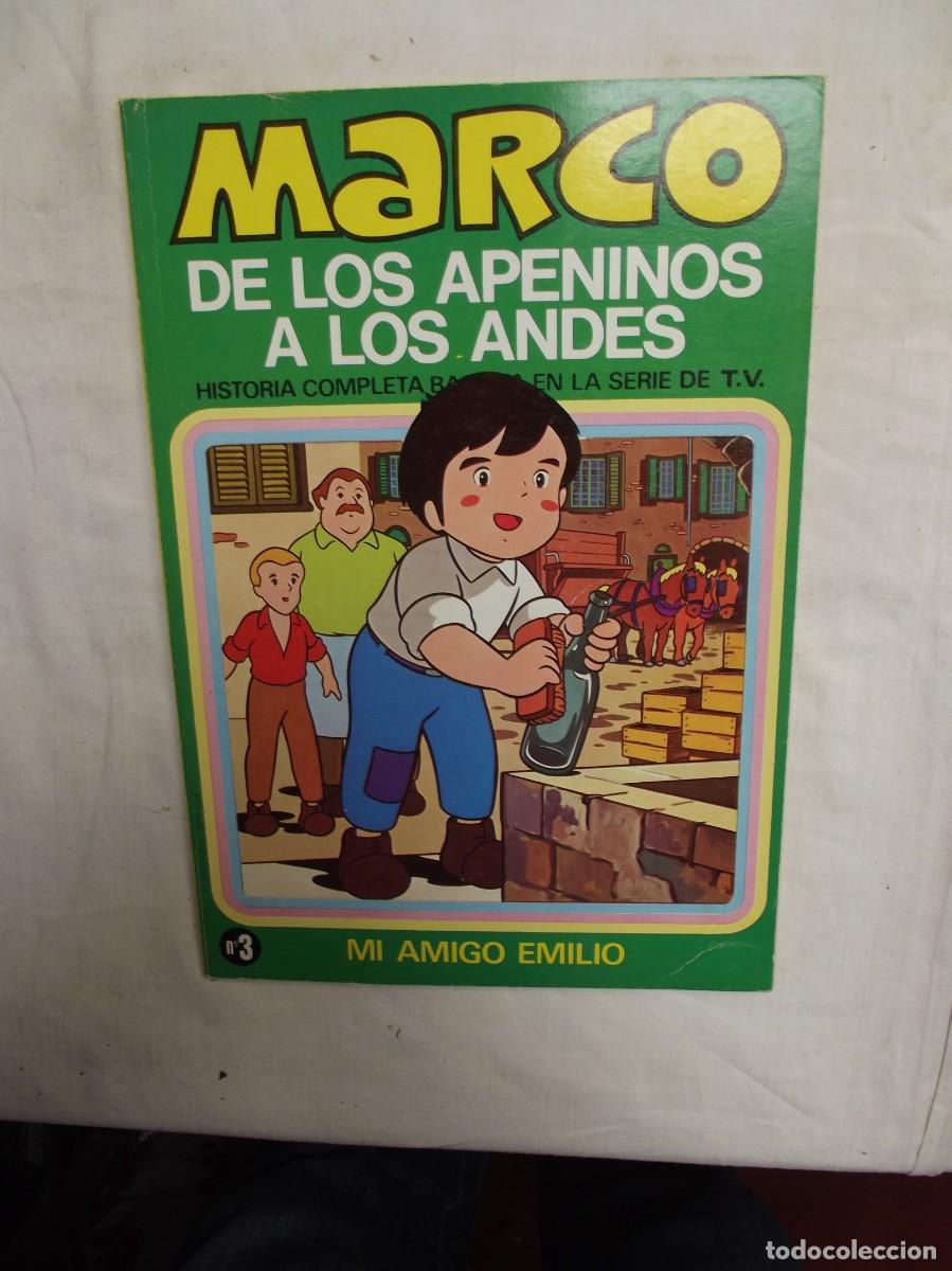Tebeos: MARCO DE LOS APENINOS A LOS ANDES N&ordm; 3 MI AMIGO EMILIO