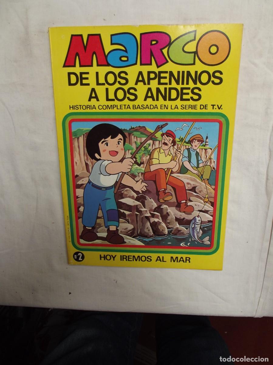 Tebeos: MARCO DE LOS APENINOS A LOS ANDES N&ordm; 2 HOY IREMOS AL MAR