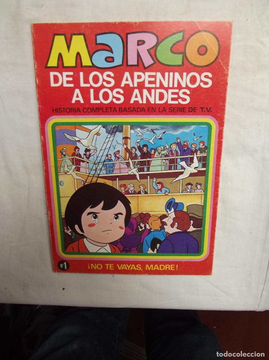Tebeos: MARCO DE LOS APENINOS A LOS ANDES N&ordm; 1 &iexcl; NO TE VAYAS, MADRE !