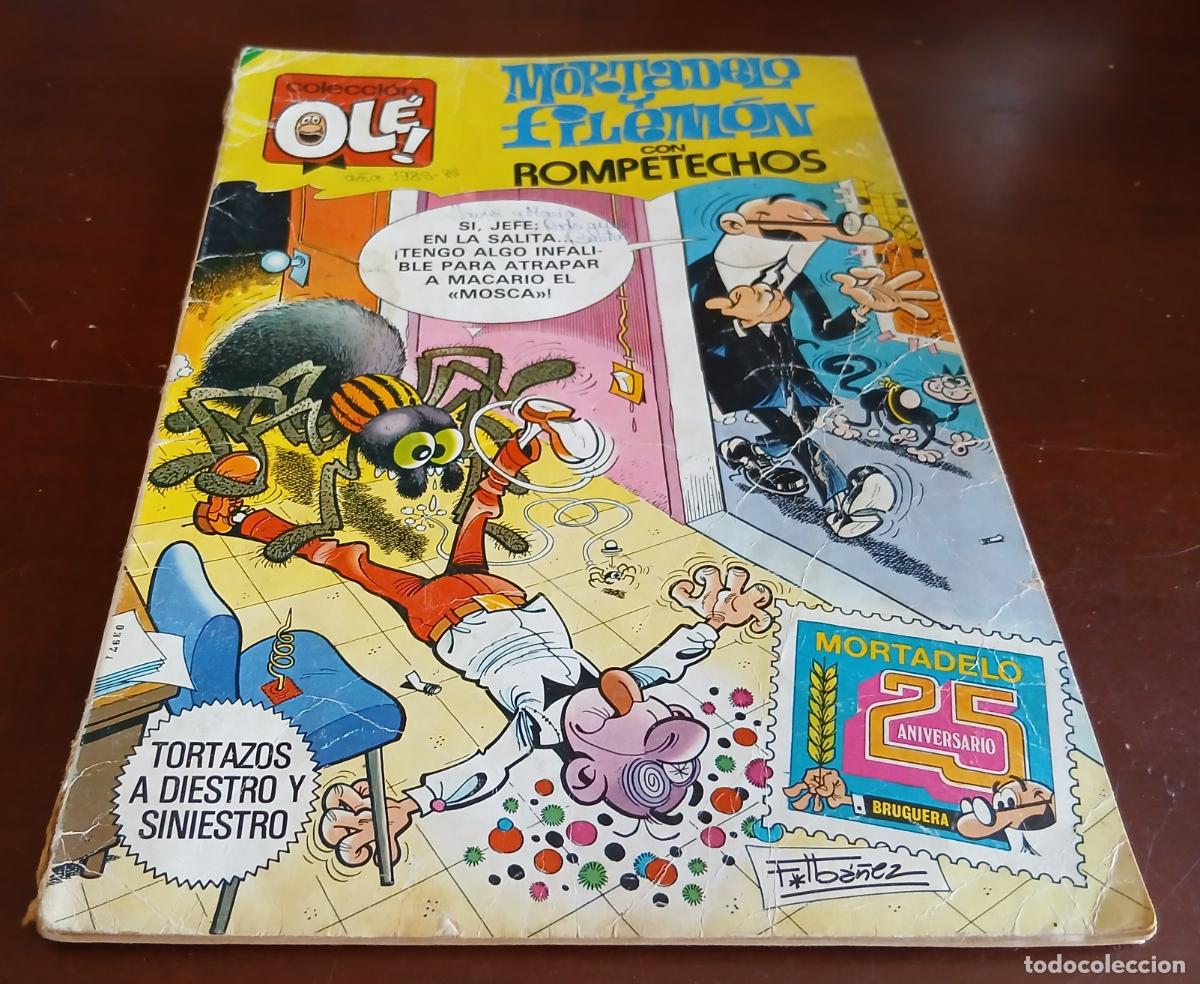 Tebeos: OLE N&ordm; 274 - MORTADELO Y FILEMON - TORTAZOS A DIESTRO Y SINIESTRO - 1&ordf; EDICION - BRUGUERA