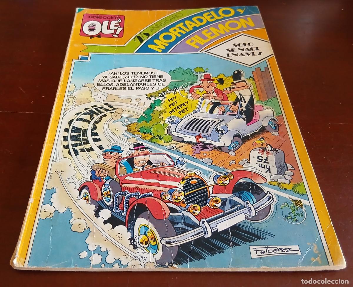 Tebeos: OLE N&ordm; 269 - MORTADELO Y FILEMON - SOLO SE NACE UNA VEZ- 1&ordf; EDICION - BRUGUERA