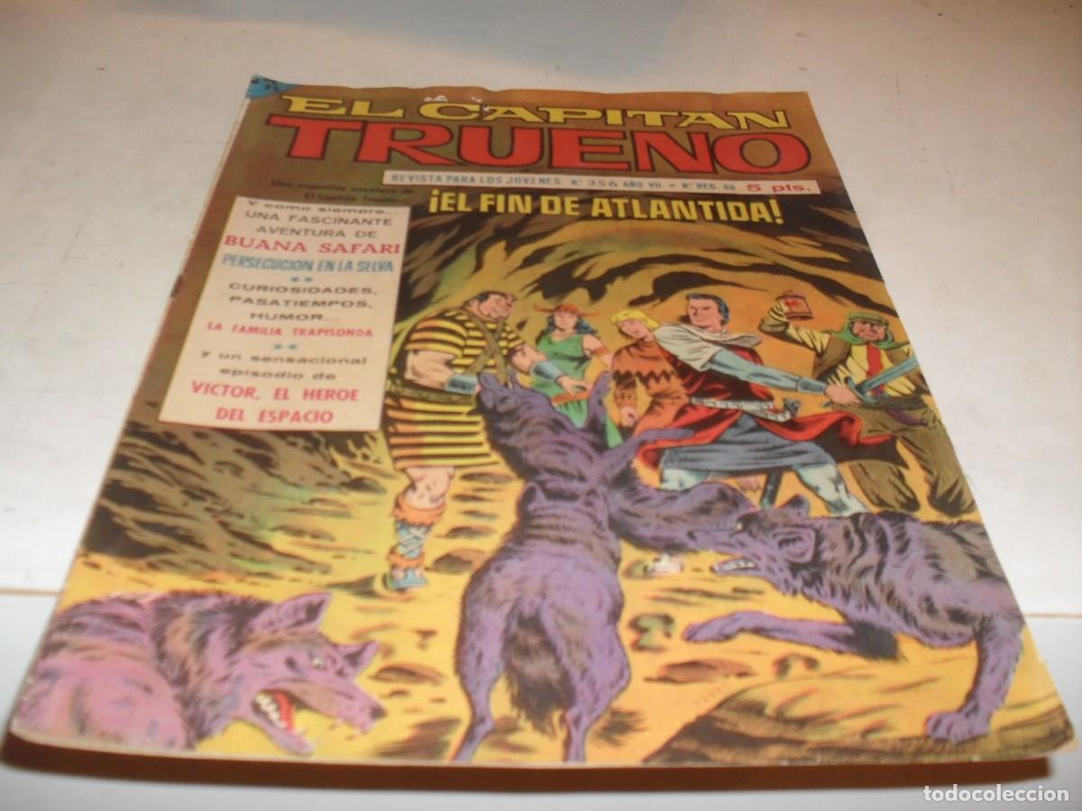 Tebeos: CAPITAN TRUENO EXTRA N&ordm; 356,CON LA FAMILIA TRAPISONDA,DE IBA&Ntilde;EZ,DE 427.BRUGUERA,1960