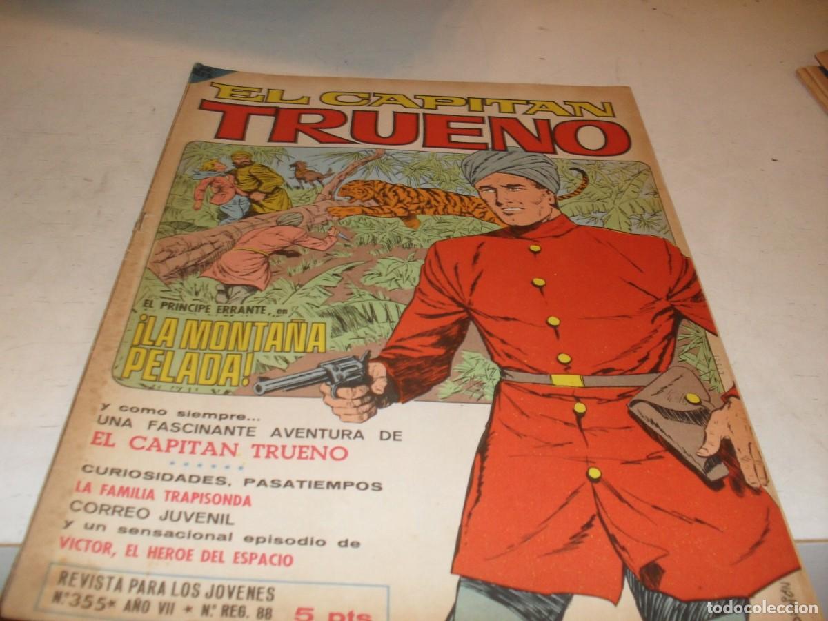 Tebeos: CAPITAN TRUENO EXTRA N&ordm; 355,CON LA FAMILIA TRAPISONDA,DE IBA&Ntilde;EZ,DE 427.BRUGUERA,1960