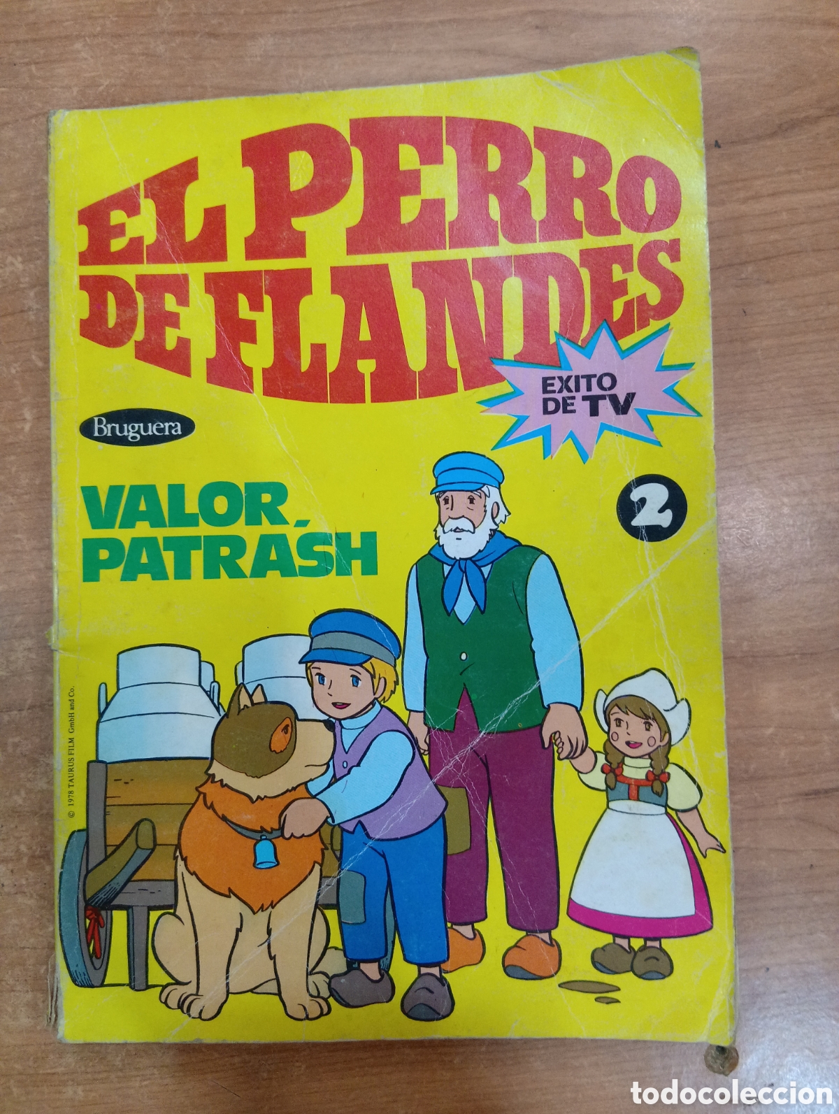 Tebeos: El perro de Flandes N&ordm; 2. Valor Patrash. Editorial Bruguera, 1979