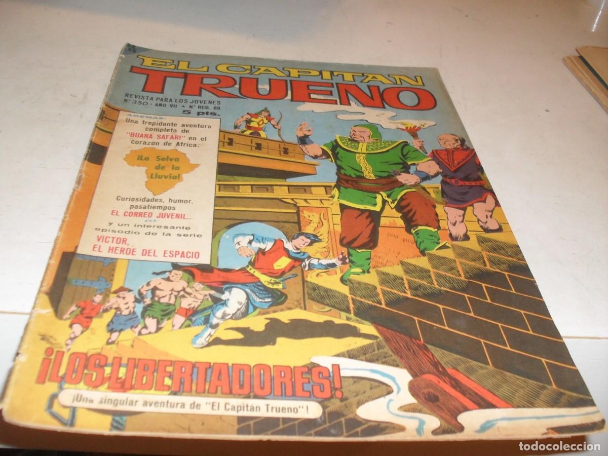 Tebeos: CAPITAN TRUENO EXTRA N&ordm; 350,CON LA FAMILIA TRAPISONDA,DE IBA&Ntilde;EZ,DE 427.BRUGUERA,1960